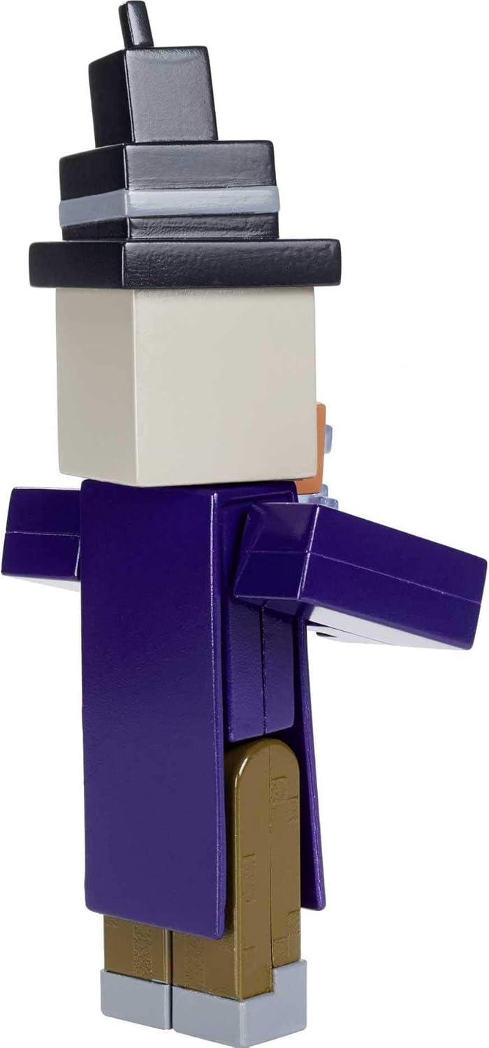 imageMattel Minecraft CraftABlock Assortment Figures Authentic Pixelated VideoGame Characters Action Toy to Create Explore and Survive Collectible For Fans Age 6 Years and OlderCharacters