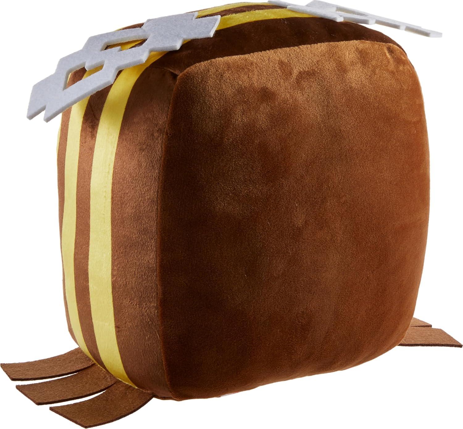 imageMattel Minecraft Cuutopia Plush Toy 10inch Steve Soft Rounded Pillow Doll Video GameInspired Character CollectibleBee