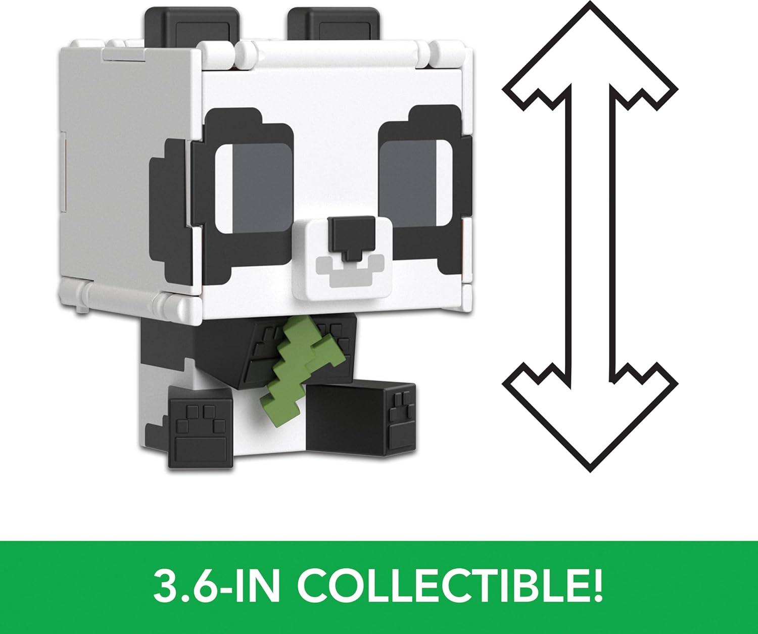 imageMattel Minecraft Flippin Figs Figures Collection with 2in1 Fidget Play 375in Scale Large Heads amp Pixelated Design Characters May VaryMulticolor