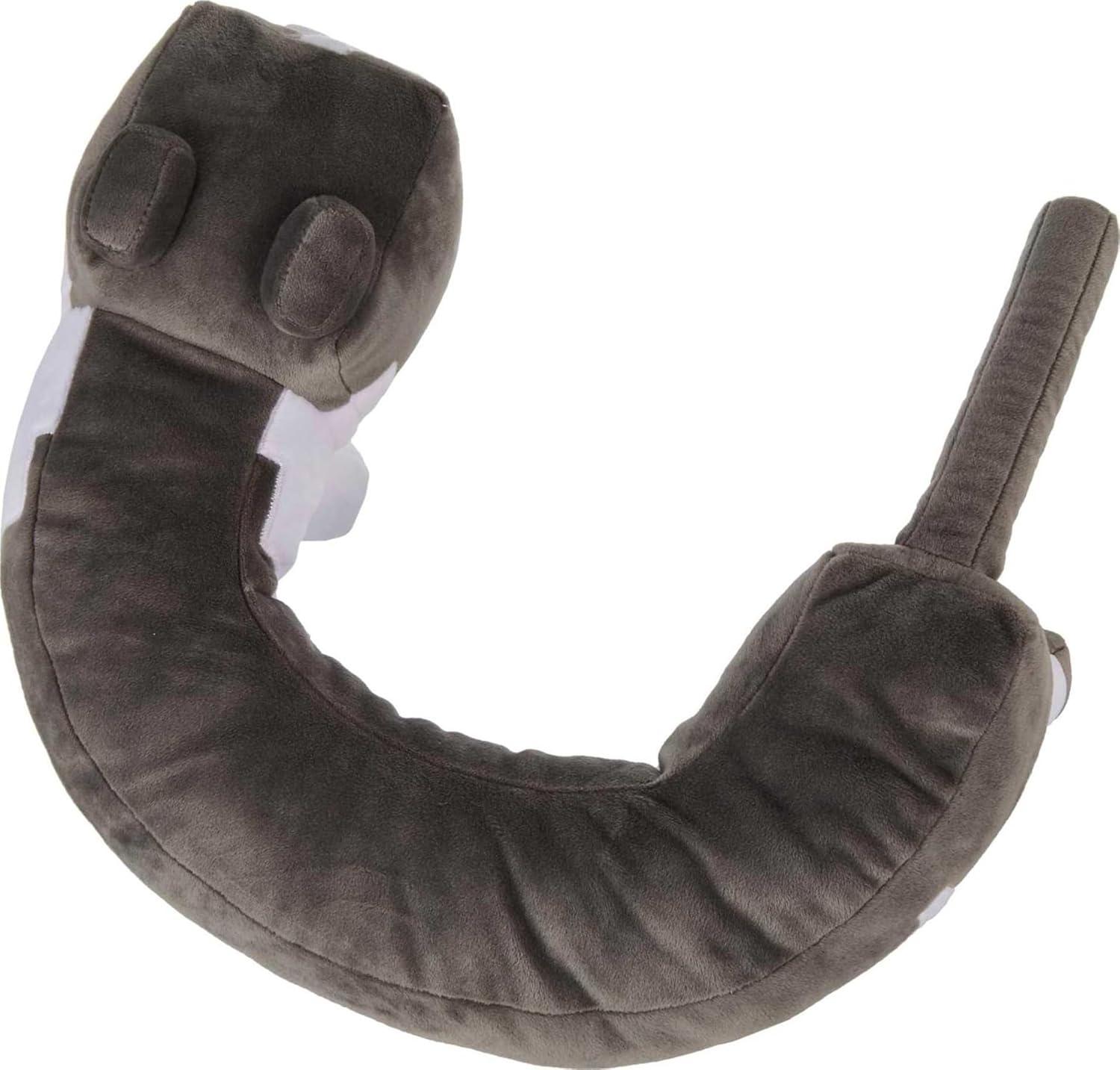 imageMattel Minecraft Purring Sounds Neck Pillow Cat Plush Toy with Sound for Travel Comfort amp Play Amazon Exclusive