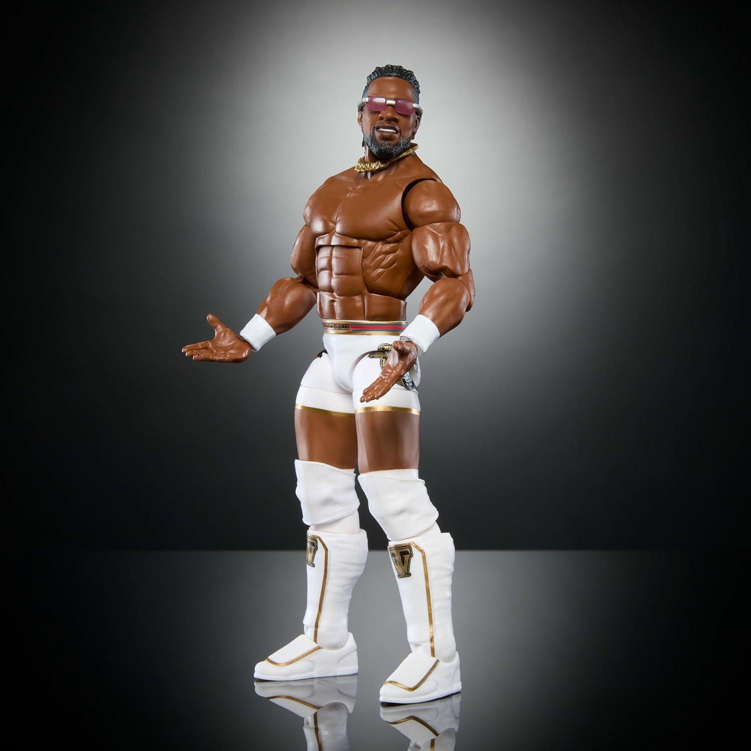imageMattel WWE Elite Action Figure amp Accessories Series 113 6inch Collectible Trick Williams with 25 Articulation Points amp Swappable Hands