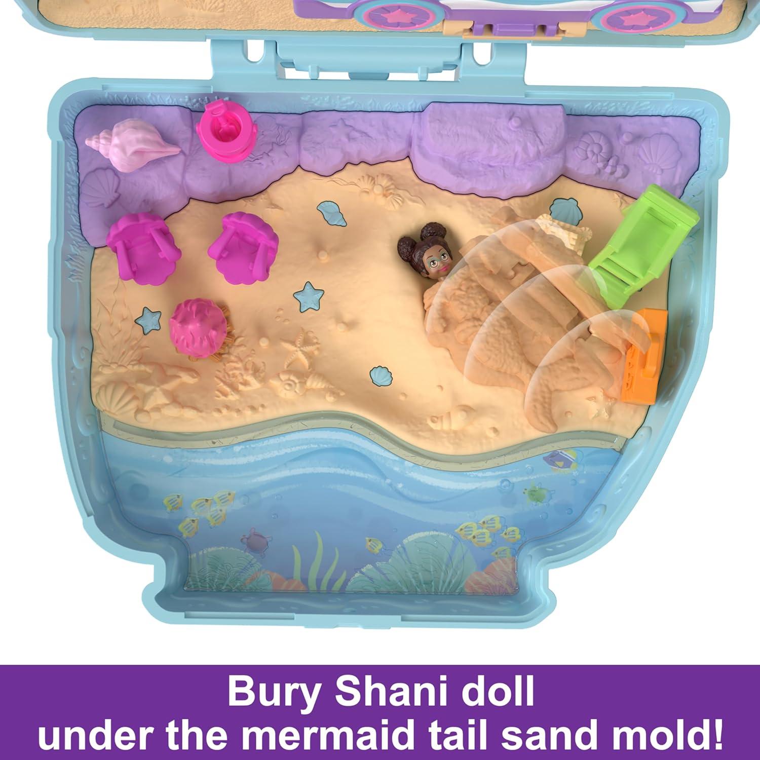 imagePolly Pocket Dolls amp Playset Snow Sweet Penguin Compact with 13 Accessories Travel Toy with Fidget ExteriorPuppy
