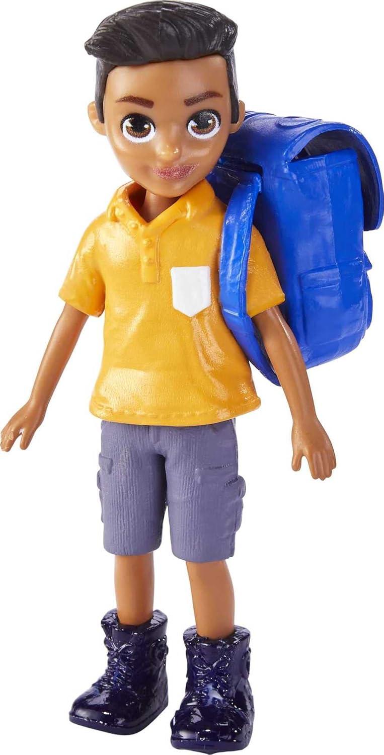 imagePolly Pocket Travel Toy Playset with Four 3inch Dolls and 40 Fashion Accessories Themed Characters Fashion Pack