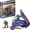 imageMEGA Halo The Series Vehicle Building Toys Set Renegade Banshee Aircraft with 205 Pieces 2 Micro Action Figures Purple Kids and Fans Amazon ExclusiveMedium