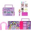 imagePolly Pocket Doll amp Playset Disco Dance Fashion Reveal Unboxing Travel Toy with 3inch Hoodie Buddy Doll 16 Accessories amp Surprise Water Play