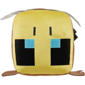 Mattel Minecraft Cuutopia Plush Toy, 10-inch Steve Soft Rounded Pillow Doll, Video Game-Inspired Character Collectible(Bee)