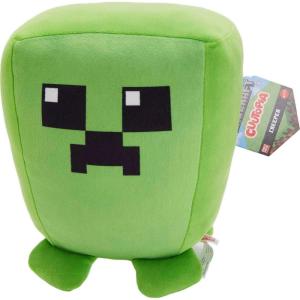 Mattel Minecraft Cuutopia Plush Toy, 10-inch Steve Soft Rounded Pillow Doll, Video Game-Inspired Character Collectible(Creeper)