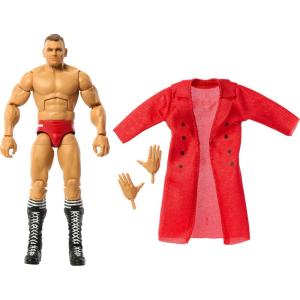 Mattel WWE Top Picks Elite Action Figure & Accessories Set, Rey Mysterio 6-inch Collectible with Swappable Hands, Ring Gear & 25 Articulation Points(Gunther)