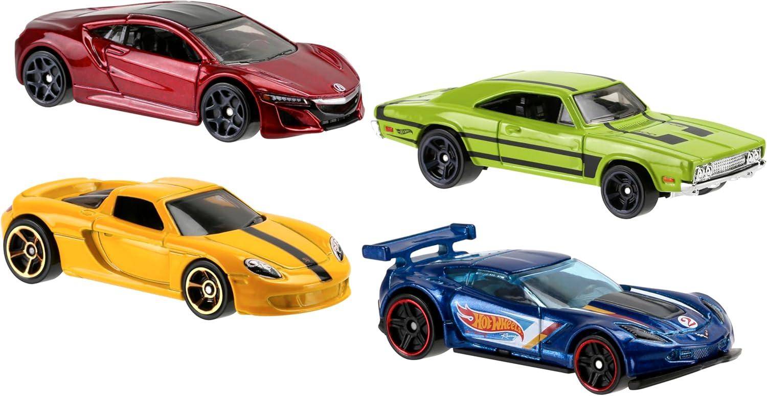 imageHot Wheels Toy Cars or Trucks Set of 72 Individually Packaged 164 Scale Cars Rescue Vehicles or Trucks Styles May Vary May Include Duplicates