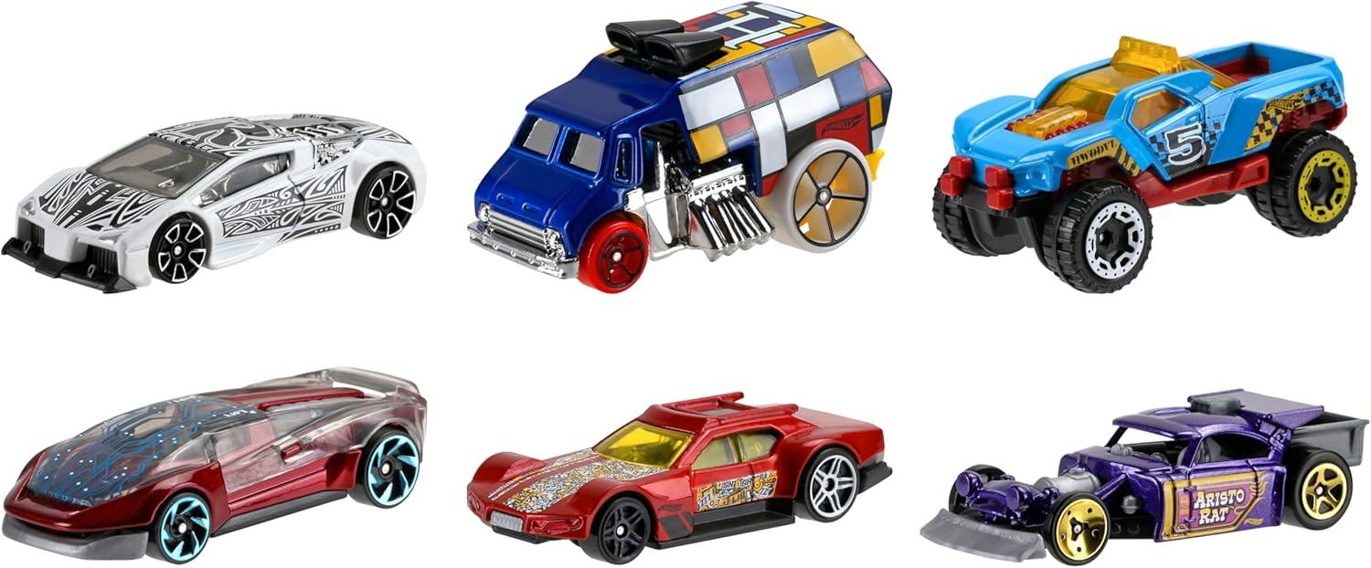 imageHot Wheels Toy Cars or Trucks Set of 72 Individually Packaged 164 Scale Cars Rescue Vehicles or Trucks Styles May Vary May Include Duplicates