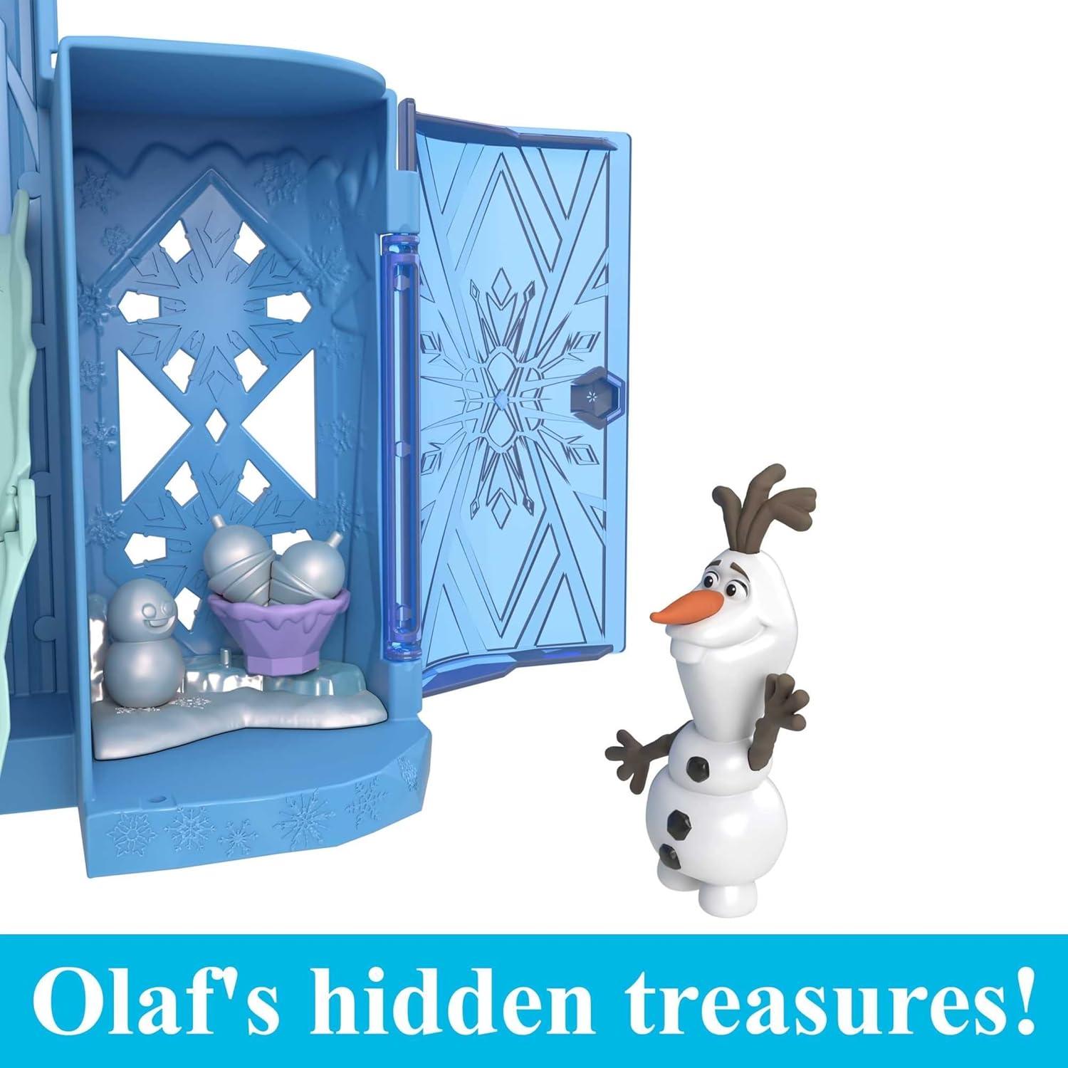 imageMattel Disney Frozen Toys Elsa Ice Palace Storytime Stackers Castle Doll House Playset Small Doll amp 8 Accessories Inspired by the Movie