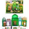 imageMattel Universal Pictures Wicked Emerald City Playset with Glinda amp Elphaba Small Dolls 5 Play Spaces amp 15 Accessories Inspired by The Movie