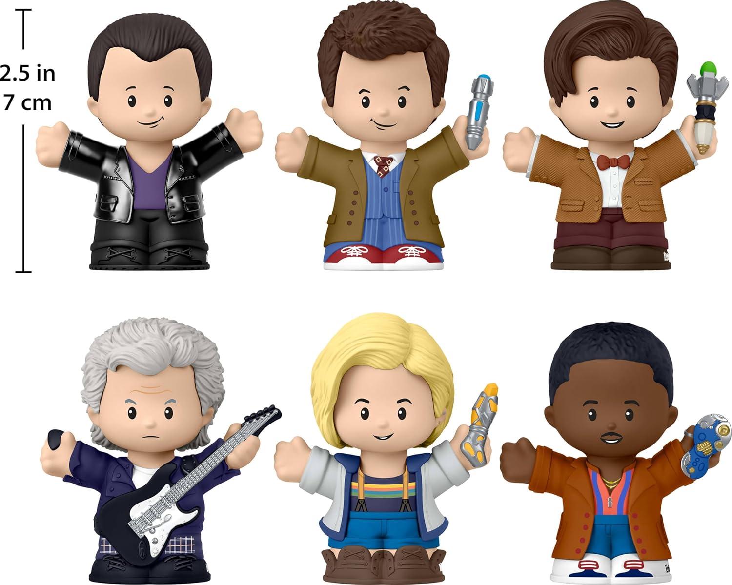 imageLittle People Collector Doctor Who TV Series Special Edition Set for Adults amp Fans 6 Characters in a Display Package Amazon Exclusive