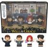 imageLittle People Collector Will and Grace TV Series Special Edition Set for Adults amp Fans 4 Figures in a Display Package Amazon Exclusive