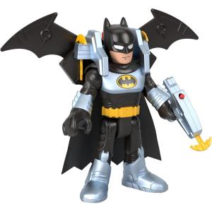Fisher-Price Imaginext DC Super Friends Batman Toy Batglider and XL Figure (10 Inches) with Launcher for Pretend Play Kids Ages 3+ Years