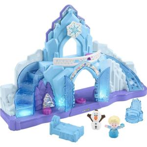 Fisher-Price Little People Toddler Toy Disney Frozen Elsa’s Ice Palace Musical Playset with Figures for Pretend Play Kids Ages 18+ Months (Amazon Exclusive)(Ice Palace)