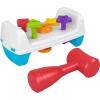 imageFisherPrice Toddler Toy Tap amp Turn Bench Pretend Tools 2Sided Construction Set for Ages 1 Years