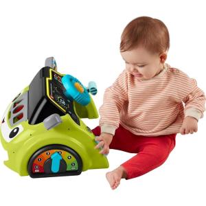 Fisher-Price Baby & Toddler Learning Toy Laugh & Learn Sit & Steer Driver Car Activity Center with Smart Stages for Ages 6+ Months