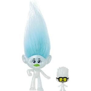 Mattel DreamWorks Trolls Band Together Viva Small Doll with Removable Outfit & Plush Hair, Toys Inspired by The Movie(Diamond)