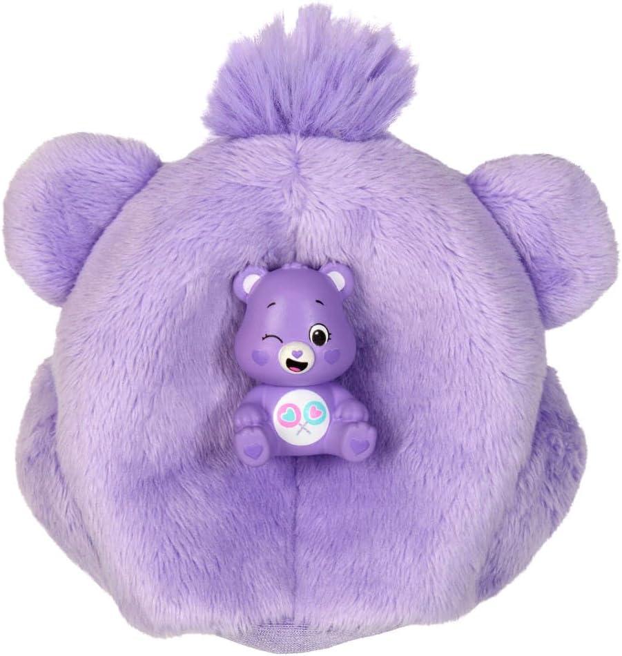 imageBarbie Cutie Reveal Care Bears Series Doll amp Accessories Set with Cheer Bear Plush Costume amp 10 Surprises Including Color Change amp Mini BearShare Bear
