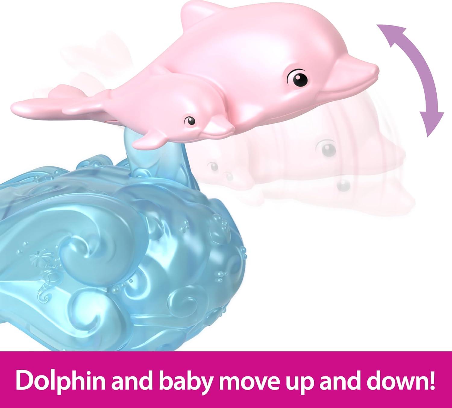 imageMattel Disney Princess Ariel Mermaid Small Doll amp Rolling Chariot Vehicle with 1 Friend Figure Inspired by Mattel Disney MovieStandard Packaging