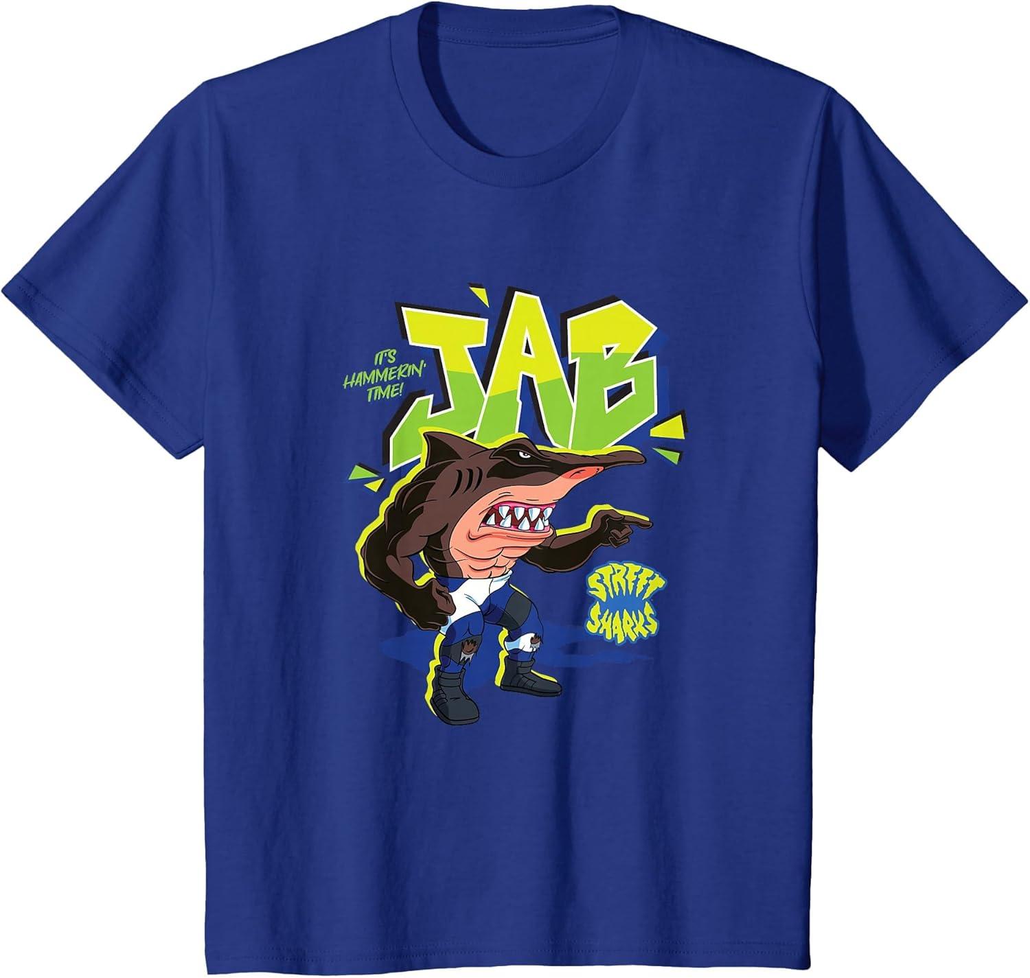 imageStreet Sharks Jab Its Hammerin Time TShirtRoyal Blue