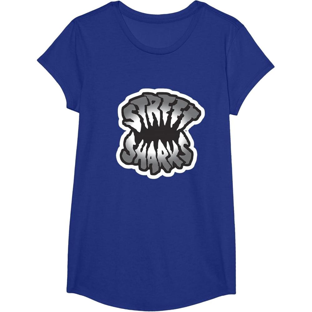 imageStreet Sharks  Grey Logo TShirtRoyal Blue
