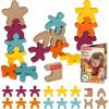 imageFisherPrice Wood Montessori Toy Stacking Shapes American Montessori Society Seal of Excellence 16Piece Wooden Learning Activity amp Expert Play Tips for Kids Ages 2 Years Amazon Exclusive