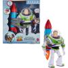 imageMattel Disney and Pixar Toy Story Talking Action Figure Rocket Rescue Buzz Lightyear with 20 Sounds amp Phrases amp Moving Helmet Visor 12inch Scale
