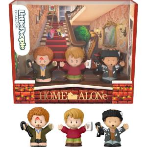 Little People Collector Home Alone Special Edition Set for Movie Fans, 3 Character Figures in a Display Package