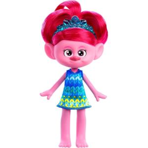 Mattel DreamWorks Trolls Band Together Trendsettin’ Fashion Dolls, Chenille with Vibrant Hair & Accessory, Toys Inspired by the Movie(Poppy)