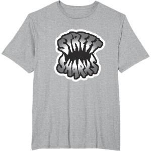 Street Sharks – Grey Logo T-Shirt(Heather Grey)