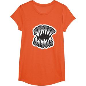 Street Sharks – Grey Logo T-Shirt(Orange)