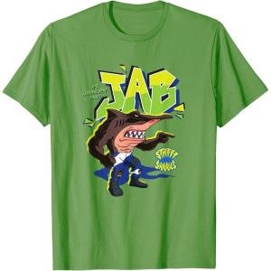 Street Sharks – Jab It’s Hammerin’ Time T-Shirt(Grass Green)