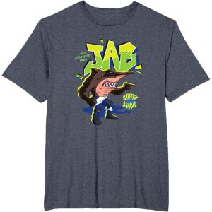 Street Sharks – Jab It’s Hammerin’ Time T-Shirt(Heather Blue)