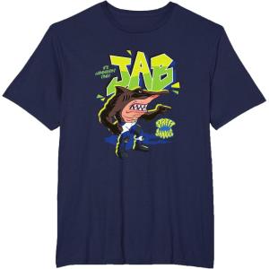Street Sharks – Jab It’s Hammerin’ Time T-Shirt(Navy Blue)