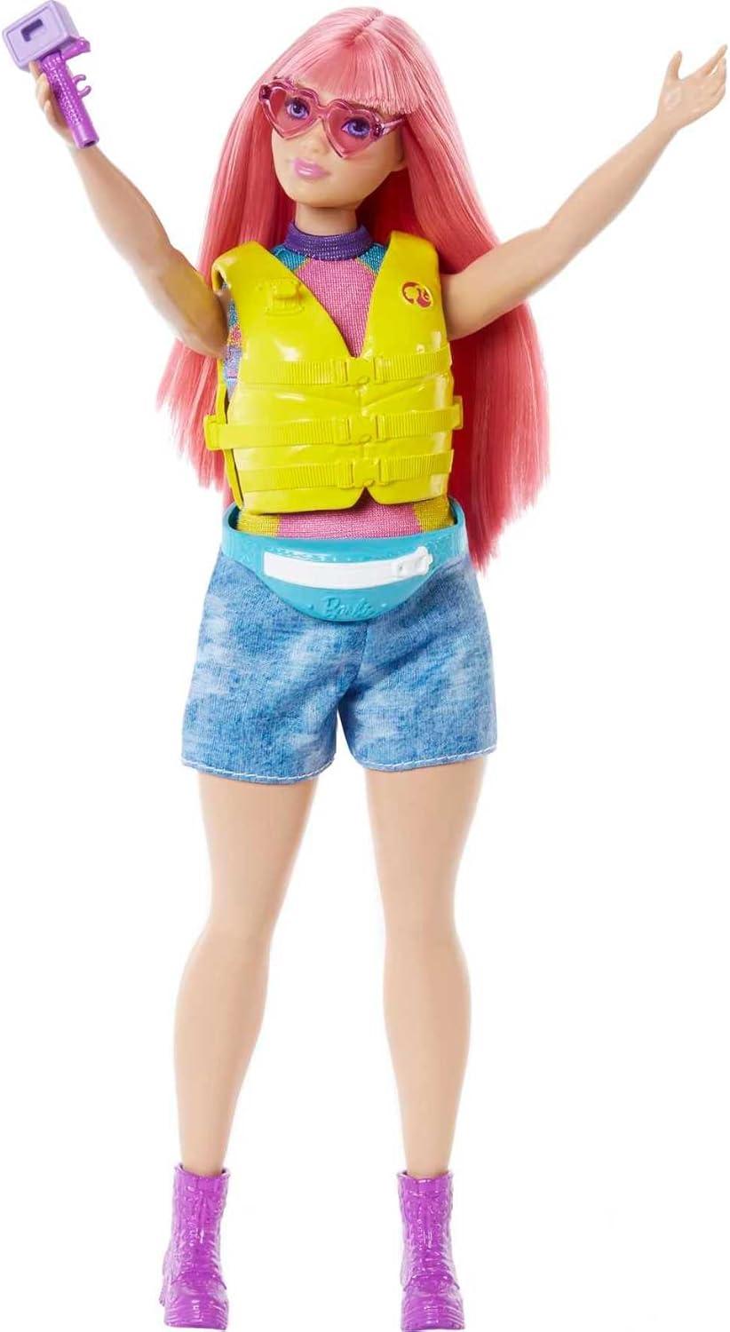 imageBarbie Doll and Accessories It Takes Two Malibu Camping Doll with Pet Puppy and 10 AccessoriesDaisy Kayaking