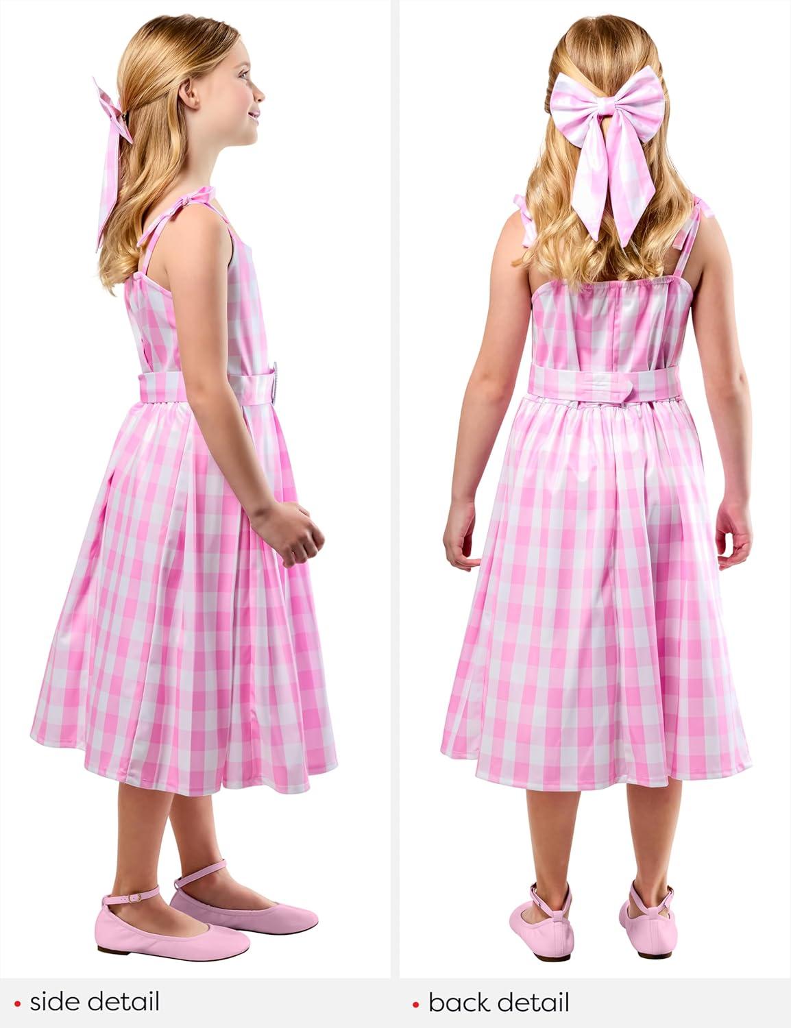 imageRubies Barbie Movie A Perfect Day Barbie Costume for Kids Girls LargeLarge
