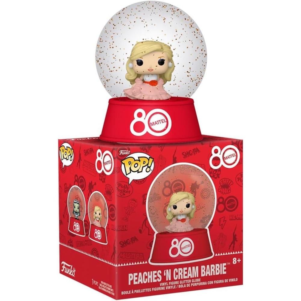 imageFunko Pop Snow Globe Retro Toy Peaches n Cream Barbie