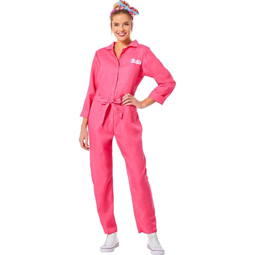 imageInSpirit Designs Barbie Pink CoverallUtility Adult Costume