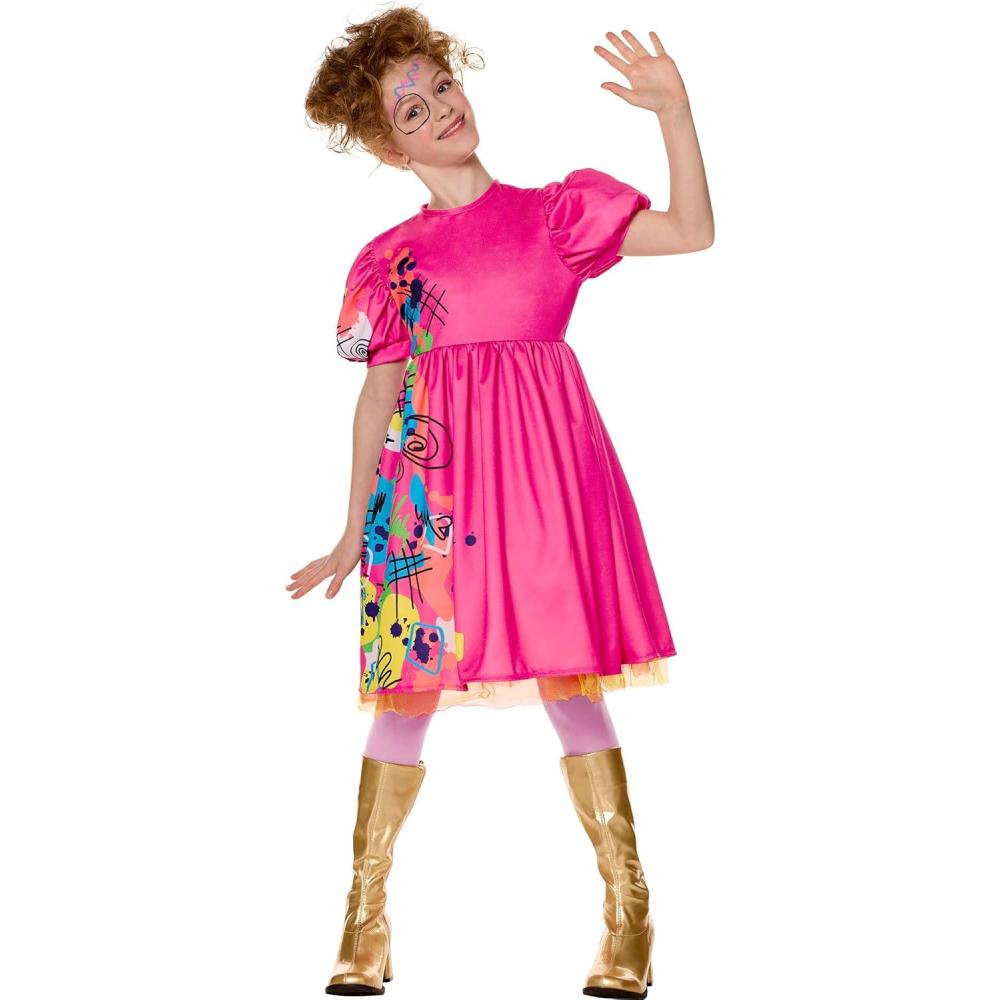 imageInSpirit Designs Kids Barbie the Movie Weird Barbie Dress Costume  Officially Licensed  Barbie Movie Costumes