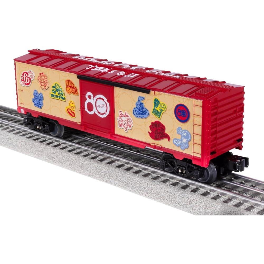 imageLionel Mattel 80th Anniversary MUSA O Gauge Model Train Boxcar