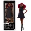 imageBarbie Basics Model 03 Collector Doll with Red Curly Hair Black Mini Dress amp Boots Universalfit Fashions Posable Tall Body amp Swappable Doll Head