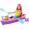 imageBarbie Doll and Accessories It Takes Two Malibu Camping Doll with Pet Puppy and 10 AccessoriesDaisy Kayaking