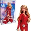 imageBarbie Signature Doll Mariah Carey Holiday Collectible in Red Glitter Gown with Silvery Accessories