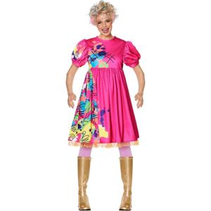 Adult Barbie the Movie Weird Barbie Costume | Officially Licensed | Womens Barbie Movie Costumes(Multicolored)