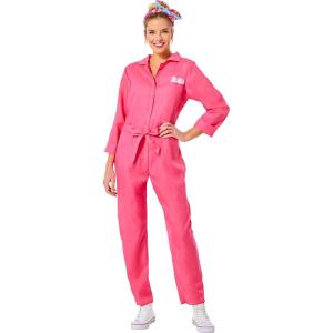 InSpirit Designs Barbie Pink Coverall/Utility Adult Costume