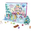 imageMattel Disney Princess Toys Advent Calendar with 24 Days of Surprises Including 4 Princess Small Dolls 5 Friends amp 16 Accessories Inspired by Disney Movies