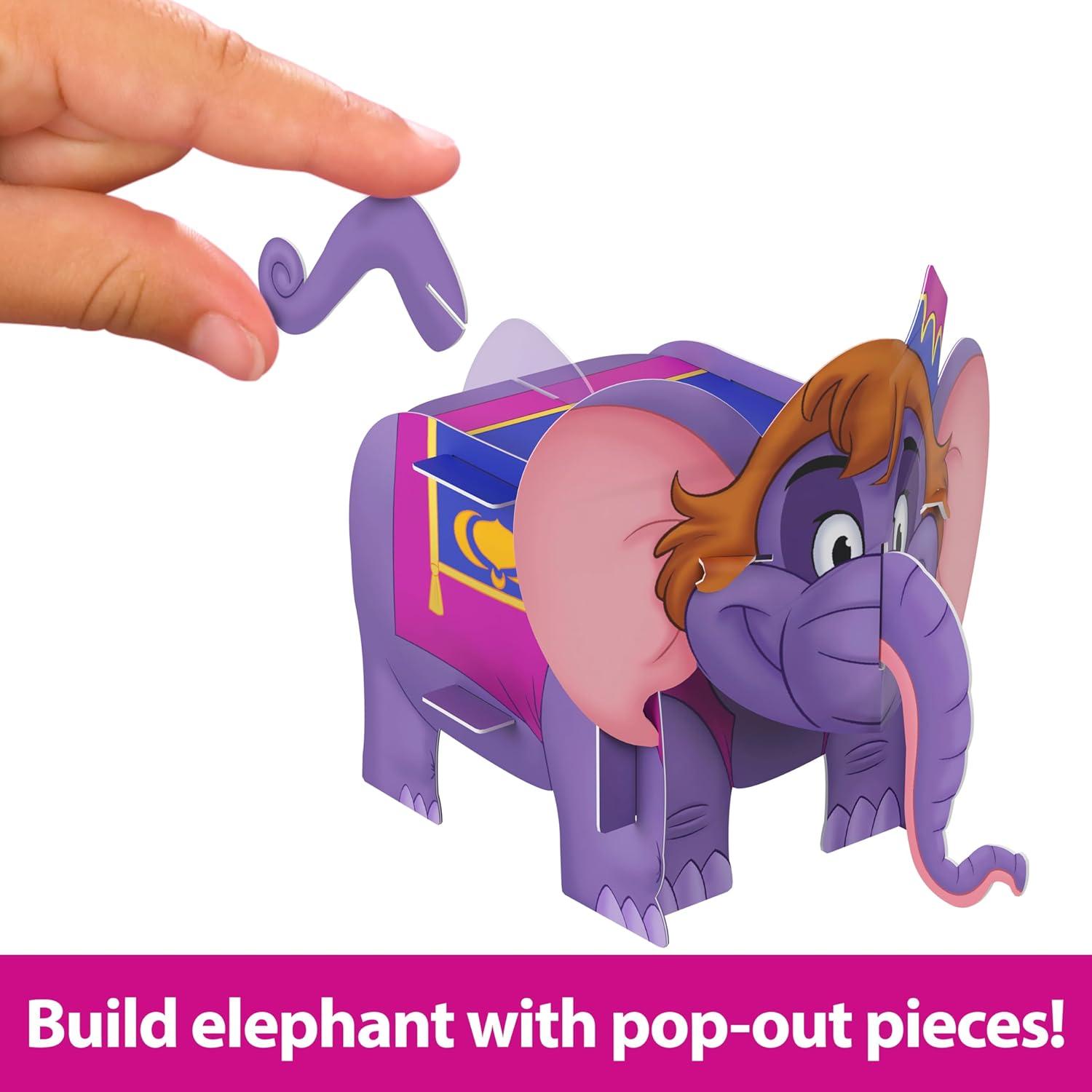 imageMattel Disney Princess Toys Jasmine Classic Storybook Set with 6 Characters Including Jasmine Aladdin amp Genie Small Dolls Inspired by Disneys Aladdin Movie