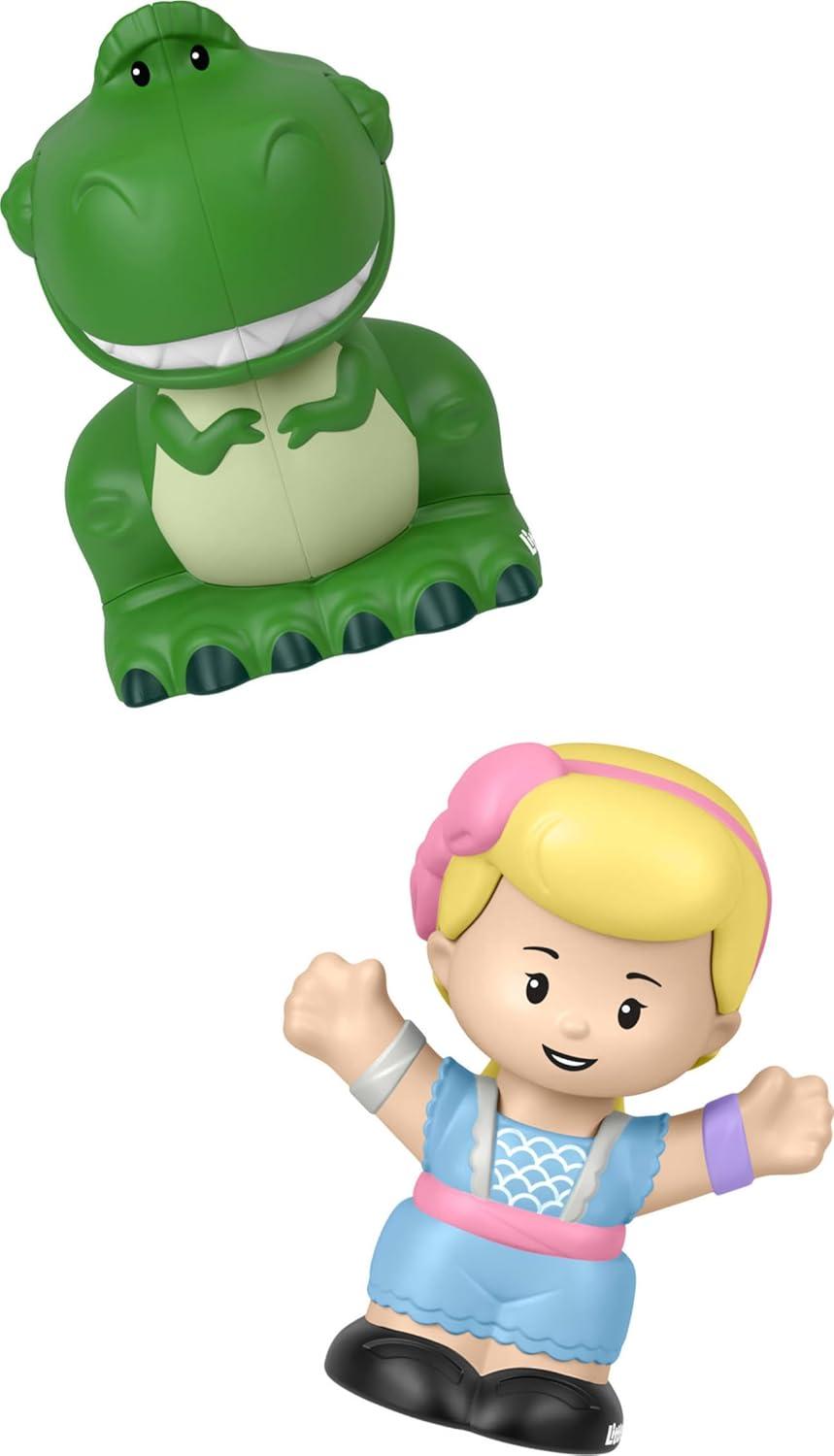 imageFisherPrice Little People Toddler Toys Disney Pixar Toy Story Figure Pack with 4 Characters for Pretend Play Kids Ages 18 Months